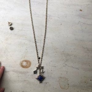 Kendra Scott Blue Agate Southwestern Necklace